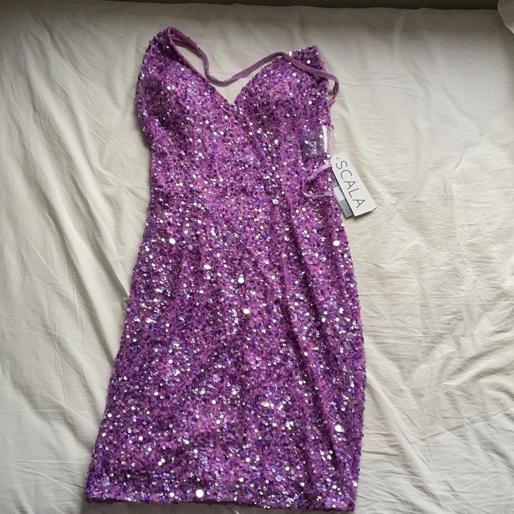 Purple Homecoming dress brand new